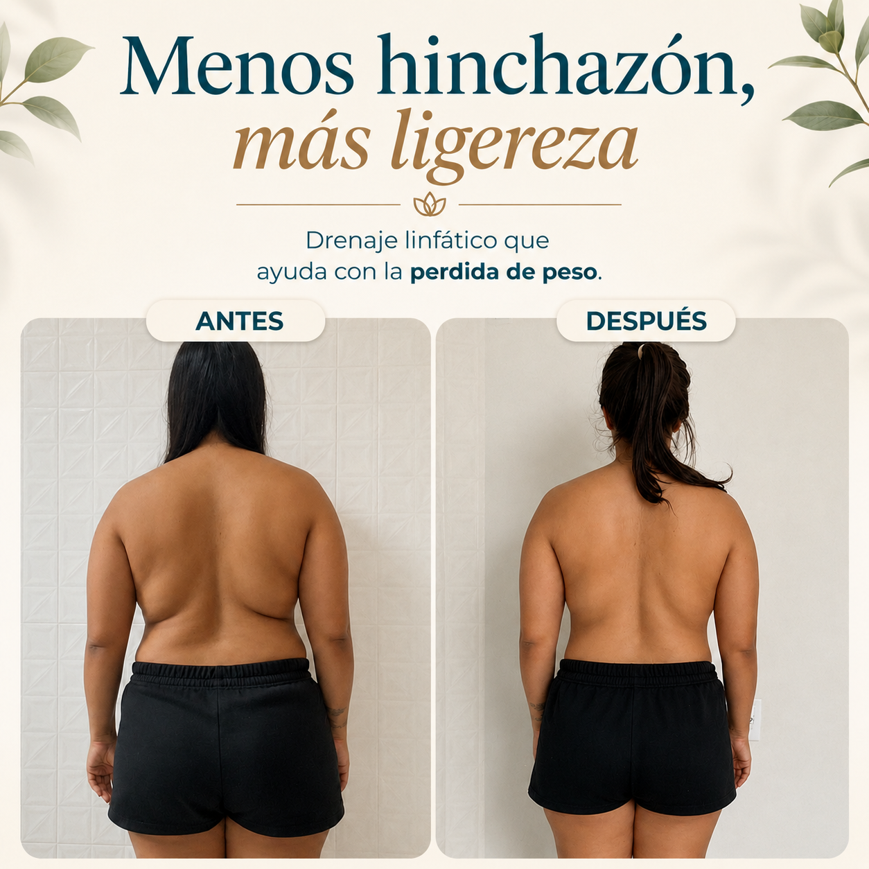 Antes y después